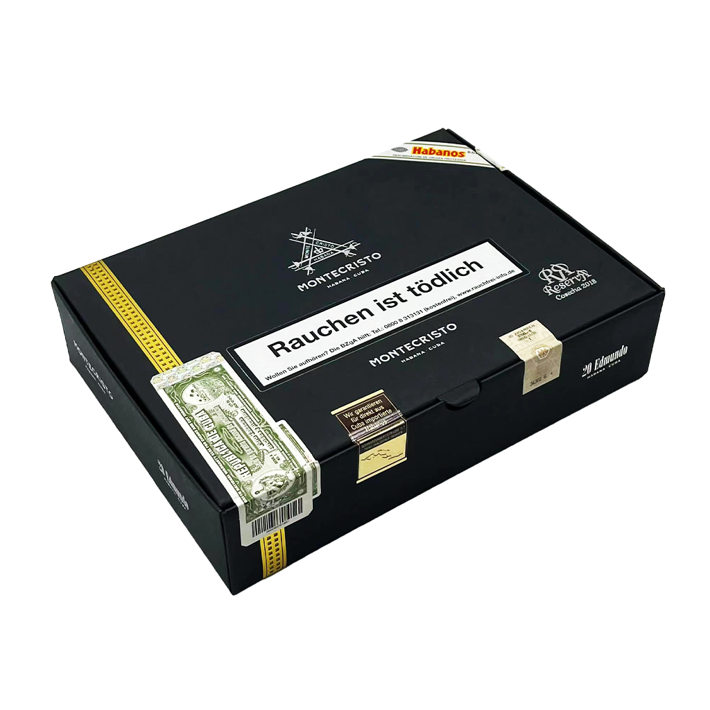 MONTECRISTO EDMUNDO RESERVA COSECHA 2018 蒙特 艾蒙多 珍藏雙R